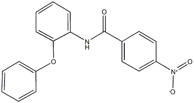 4-nitro-N-(2-phenoxyphenyl)benzamide Struktur