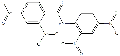 N-{2,4-dinitrophenyl}-2,4-dinitrobenzamide Struktur