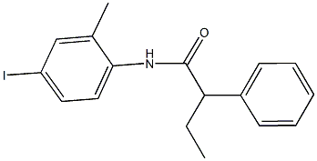 N-(4-iodo-2-methylphenyl)-2-phenylbutanamide Struktur