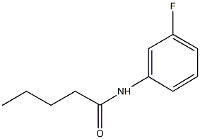 N-(3-fluorophenyl)pentanamide Struktur