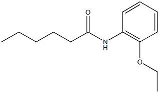 N-(2-ethoxyphenyl)hexanamide Struktur