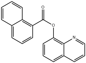 8-quinolinyl 1-naphthoate Struktur