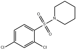 1-(2,4-dichlorophenylsulfonyl)piperidine Struktur