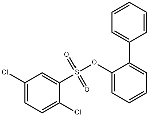 [1,1'-biphenyl]-2-yl 2,5-dichlorobenzenesulfonate Struktur