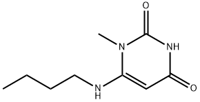 6-(butylamino)-1-methylpyrimidine-2,4(1H,3H)-dione Struktur