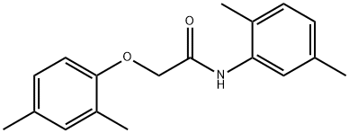 2-(2,4-dimethylphenoxy)-N-(2,5-dimethylphenyl)acetamide Struktur