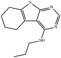 N-propyl-N-(5,6,7,8-tetrahydro[1]benzothieno[2,3-d]pyrimidin-4-yl)amine Struktur