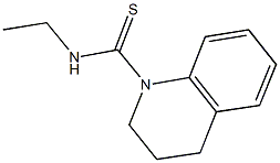 N-ethyl-3,4-dihydro-1(2H)-quinolinecarbothioamide Struktur