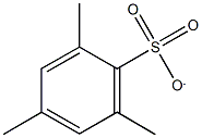 2,4,6-trimethylbenzenesulfonate Struktur