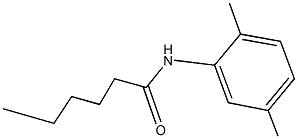 N-(2,5-dimethylphenyl)hexanamide Struktur