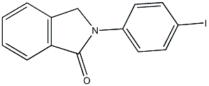 2-(4-iodophenyl)-1-isoindolinone Struktur