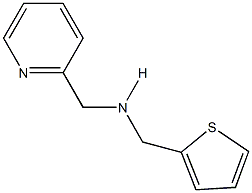 N-(2-pyridinylmethyl)-N-(2-thienylmethyl)amine Struktur