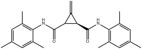 N~1~,N~2~-dimesityl-3-methylene-1,2-cyclopropanedicarboxamide Struktur