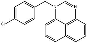 1-(4-chlorobenzyl)-1H-perimidine Struktur