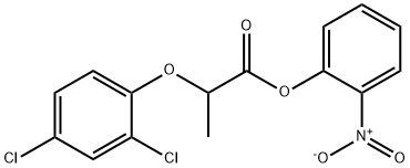 2-nitrophenyl 2-(2,4-dichlorophenoxy)propanoate Struktur