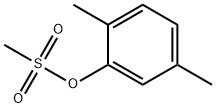 2,5-dimethylphenyl methanesulfonate Struktur