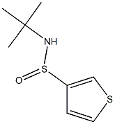 N-(tert-butyl)-3-thiophenesulfinamide Struktur