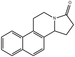 5,9,10,10a-tetrahydrobenzo[f]pyrrolo[2,1-a]isoquinolin-8(6H)-one Struktur