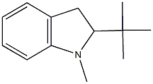 2-tert-butyl-1-methylindoline Struktur