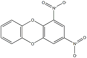 1,3-dinitrooxanthrene Struktur