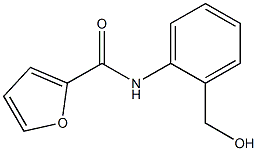 N-[2-(hydroxymethyl)phenyl]-2-furamide Struktur