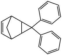 3,3-diphenyltricyclo[3.2.1.0~2,4~]oct-6-ene Struktur