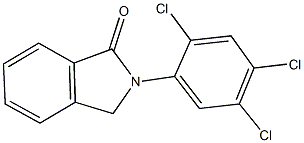 2-(2,4,5-trichlorophenyl)-1-isoindolinone Struktur