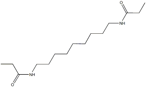 N-[9-(propionylamino)nonyl]propanamide Struktur