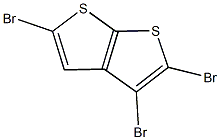 2,3,5-tribromothieno[2,3-b]thiophene Struktur