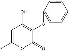 4-hydroxy-6-methyl-3-(phenylsulfanyl)-2H-pyran-2-one