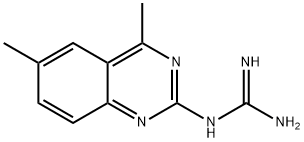 N-(4,6-dimethylquinazolin-2-yl)guanidine Struktur