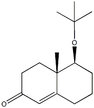 5-tert-butoxy-4a-methyl-4,4a,5,6,7,8-hexahydro-2(3H)-naphthalenone Struktur