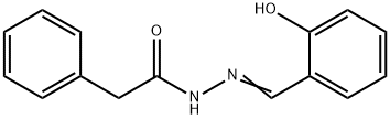 N'-(2-hydroxybenzylidene)-2-phenylacetohydrazide Struktur