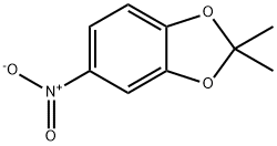 2,2-dimethyl-5-nitro-1,3-benzodioxole Struktur