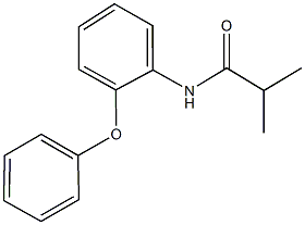 2-methyl-N-(2-phenoxyphenyl)propanamide Struktur