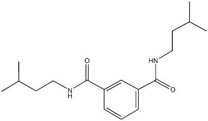 N~1~,N~3~-diisopentylisophthalamide Struktur