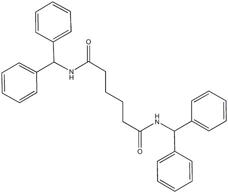 N~1~,N~6~-dibenzhydrylhexanediamide Struktur