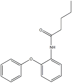 N-(2-phenoxyphenyl)pentanamide Struktur