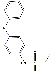 N-(4-anilinophenyl)ethanesulfonamide Struktur