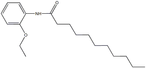 N-(2-ethoxyphenyl)undecanamide Struktur