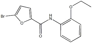 5-bromo-N-(2-ethoxyphenyl)-2-furamide Struktur