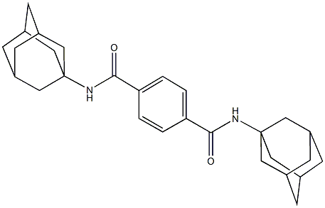 N~1~,N~4~-di(1-adamantyl)terephthalamide Struktur