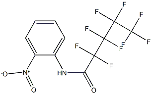 2,2,3,3,4,4,5,5,5-nonafluoro-N-{2-nitrophenyl}pentanamide Struktur