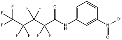 2,2,3,3,4,4,5,5,5-nonafluoro-N-{3-nitrophenyl}pentanamide Struktur