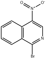 1-bromo-4-nitroisoquinoline Struktur