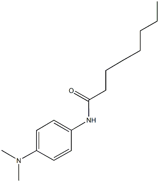 N-[4-(dimethylamino)phenyl]octanamide Struktur