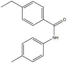 4-ethyl-N-(4-methylphenyl)benzamide Struktur