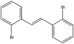 1-bromo-2-[2-(2-bromophenyl)vinyl]benzene Struktur