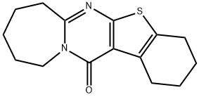 2,3,4,7,8,9,10,11-octahydro[1]benzothieno[2',3':4,5]pyrimido[1,2-a]azepin-13(1H)-one Struktur