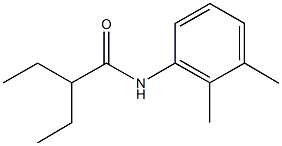 N-(2,3-dimethylphenyl)-2-ethylbutanamide Struktur